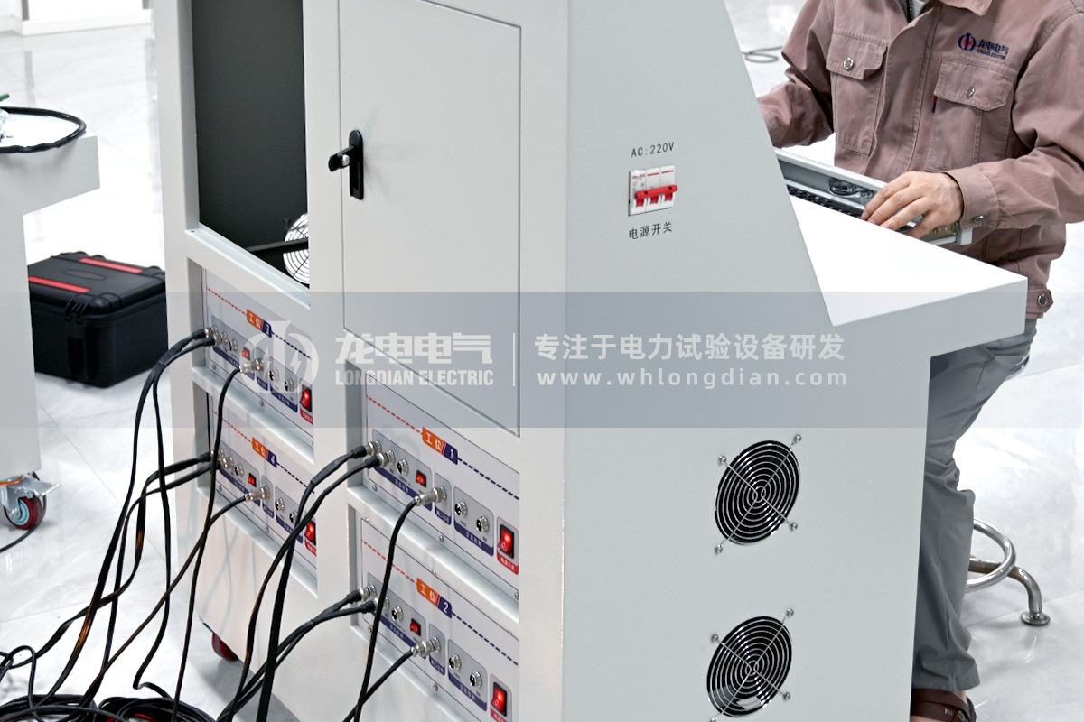 高壓開關磨合測試臺-工程師調試